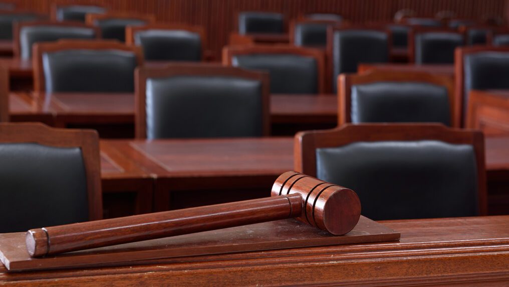 Business owners resolving conflict through mediation